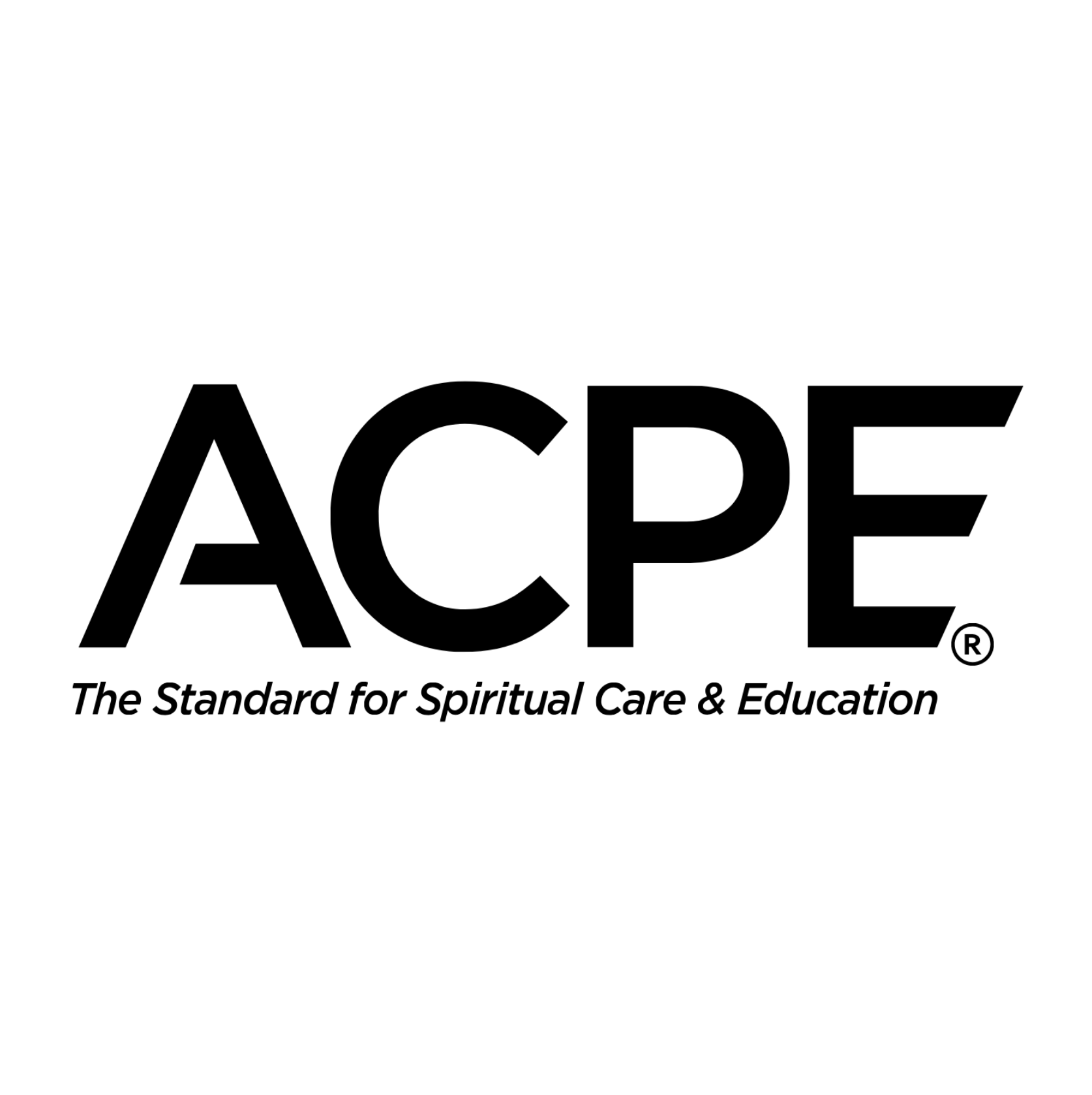 ACPE one color black logo