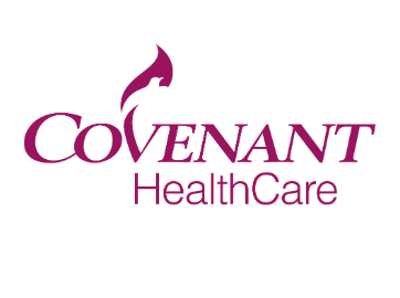 Red logo for Covenant HealthCare