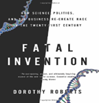 Fatal Invention book cover with black and white 